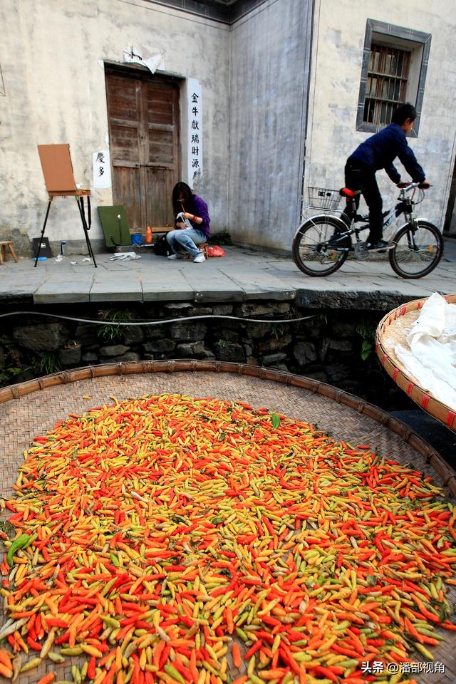 安徽西递老街，2009年11月的一组