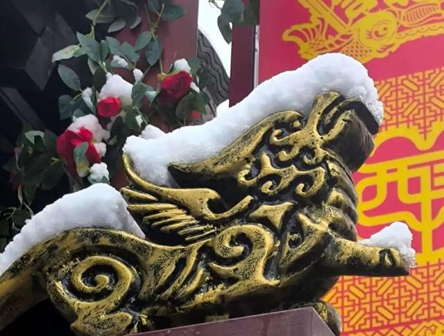 西青雪景限定！古镇换上新装扮～