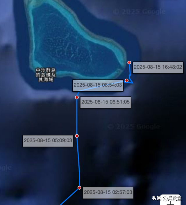 黄岩岛是外填还是内填？罕见国产科考船抵达瀉湖，填完后能有多大