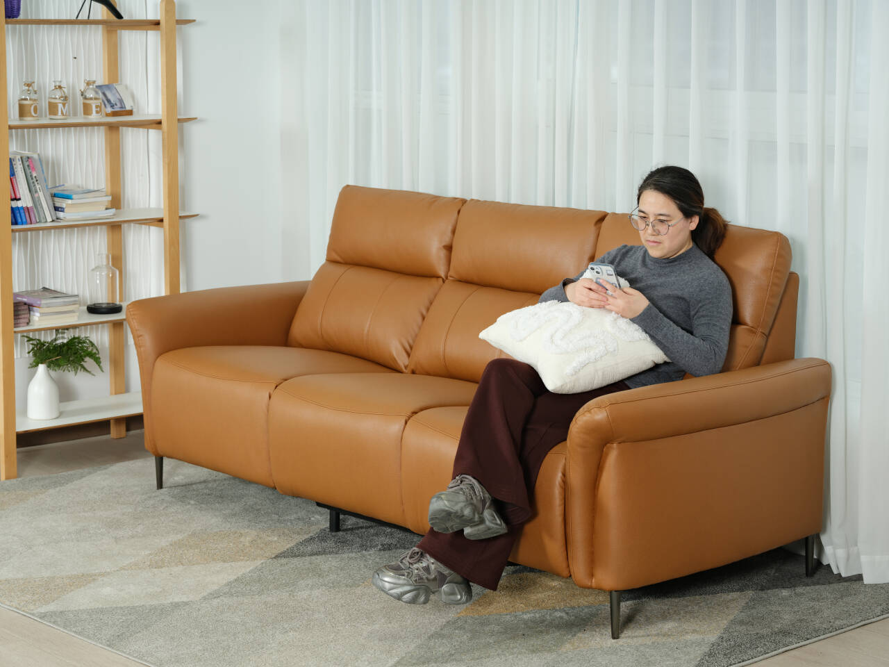 朋友把零重力头等舱带回了家!