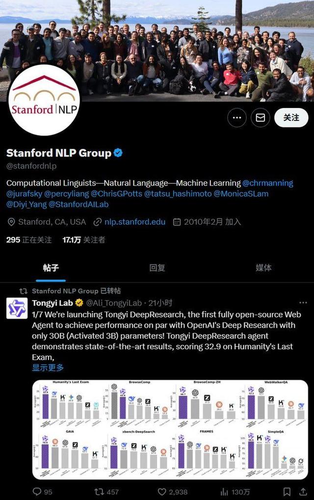 阿里又放大招！开源“最强研究大脑”，网友：OpenAI要睡不着了