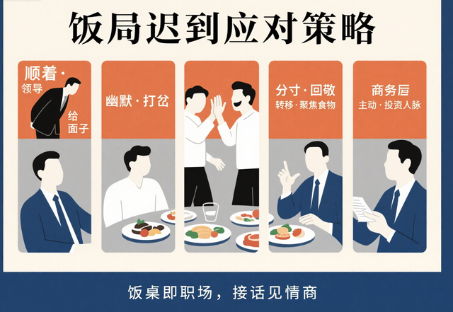 饭局你去晚了 被人调侃“你是来买单的”？别说抱歉 高情商这样回