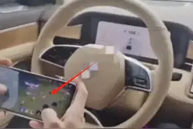 建议直接封杀并重罚！高速上开启自动驾驶！司机和全家都在玩手机图片
