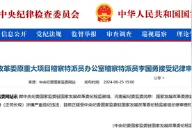 国家发展改革委原重大项目稽察特派员办公室稽察特派员李国勇（正司长级）接受审查调查图片