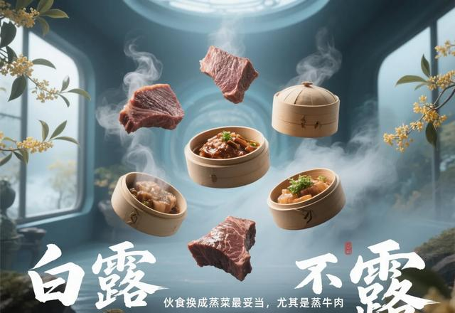 白露时节，添衣换伙食，9款蒸牛肉换着吃：鲜嫩暖胃秋燥消