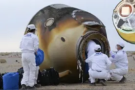 技不如人？为何我国返回舱着陆后一身焦黑，印度返回舱却非常干净图片