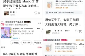 Labubu，价格崩了！网友：“那我高价收的算什么？”图片