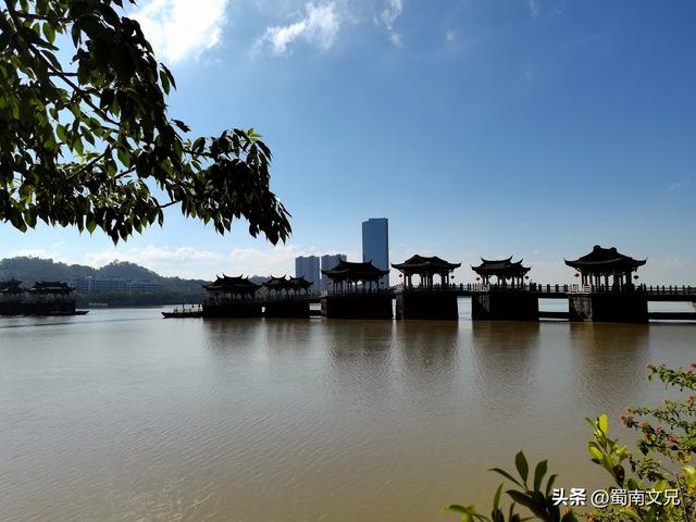 #潮州头条#广济桥：“世界上最早的启闭式桥梁”——茅以升