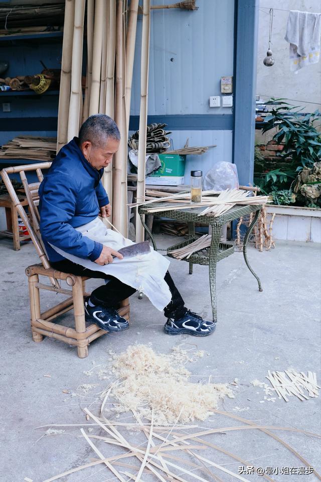 崇州竹艺之旅，带娃去去逛竹村、玩竹编、爬竹山、捡秋竹