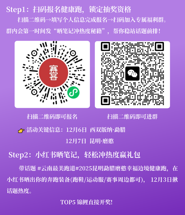 福利暴击！勐腊磨憨健康跑带你薅福利游边境