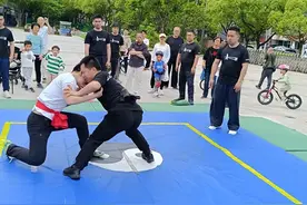 一起推手，交个朋友！2024年上海民间太极推手交流赛（源深站）举办图片