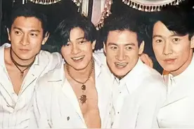 早期的四大天王有多帅？你知道他们最爱的女孩是谁吗？图片