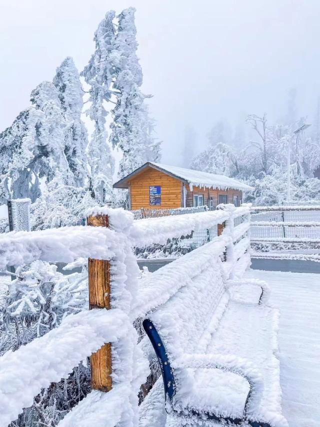 下雪了？！川西隐藏冰雪秘境上线！！！快来看雪→