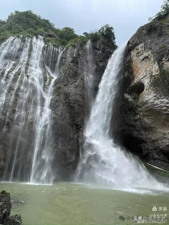 台风过后看瀑布!这三处瀑布一处胜于一处,现场更震撼!