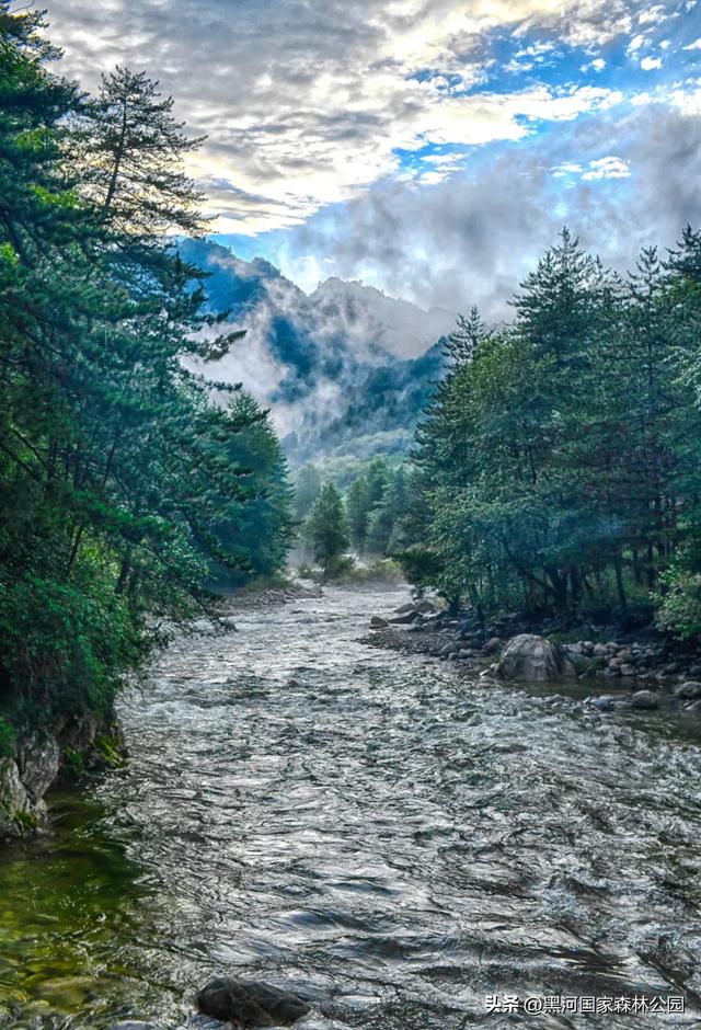 秋天，邀你看一看藏在黑河山间的一场秘境童话