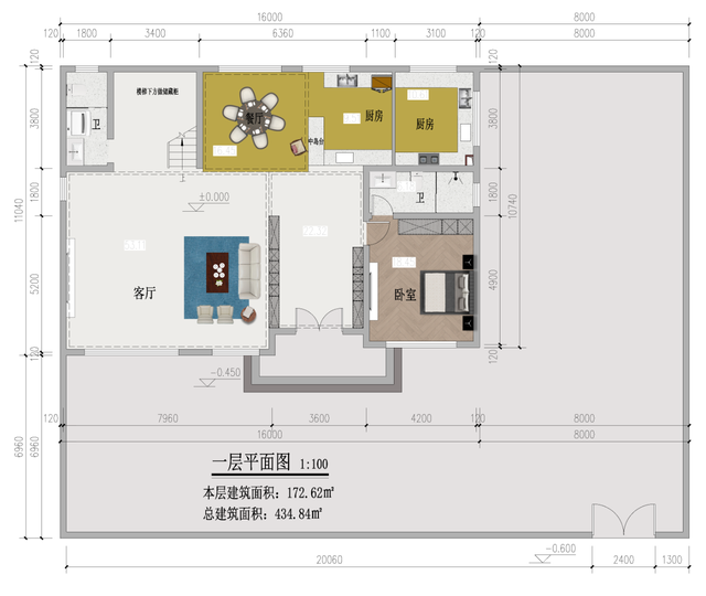 回村建房，层高多少最合适？3米太低4米太高，最佳高度就是这个数