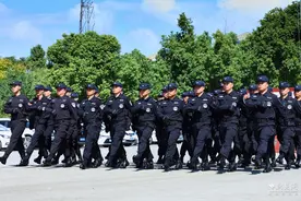 燃爆了！直击武汉市柏泉强戒所练兵日常图片