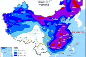 龙年首场寒潮来袭 春运返程需警惕！河北大风、降温、雨雪即将上线图片