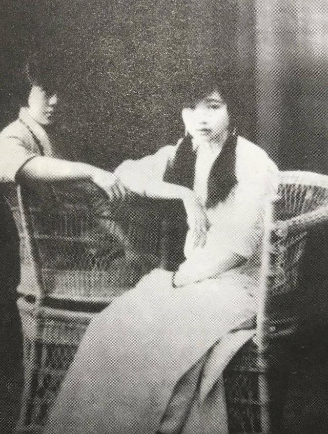 刘文彩三姨太的照片，美艳动人纤颈凝脂，颜值丝毫不输女明星