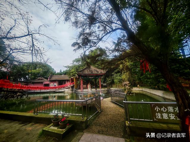 参观德阳孝泉镇姜公祠