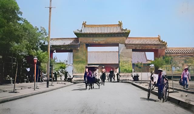太罕见了，一个英国教授拍下了100多年前老北京，居然是这个样子