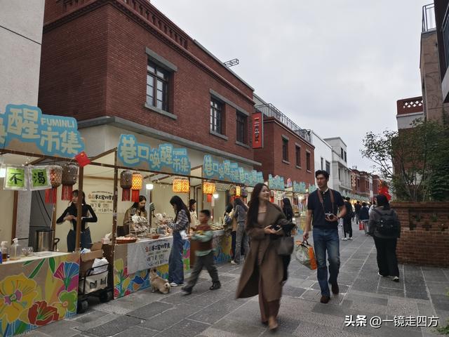 位于郑州商代城墙遗址旁的阜民里历史街区