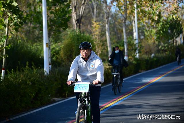 信都区总工会：七里河绿道上的骑行狂欢