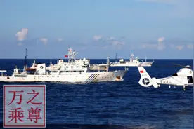 不战就让菲律宾军舰挂白旗，中国收回黄岩岛的故事图片