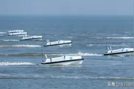 中国雷霆A2000无人艇有多牛？三体船设计思路，性能领先世界？图片