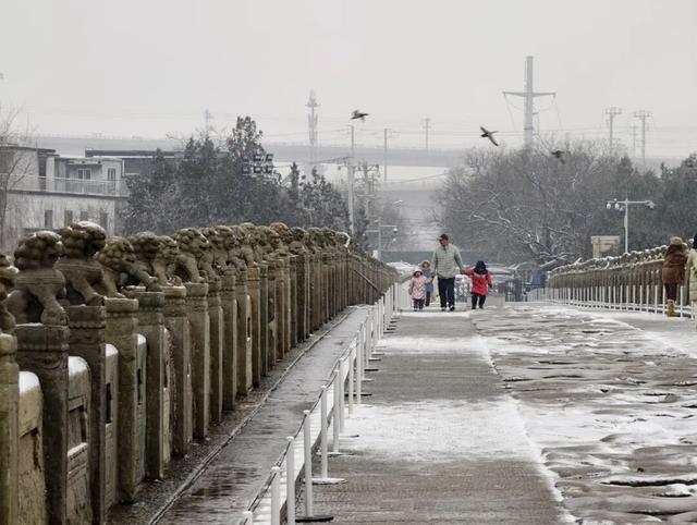 晒图！第一波丰台雪景大片——
