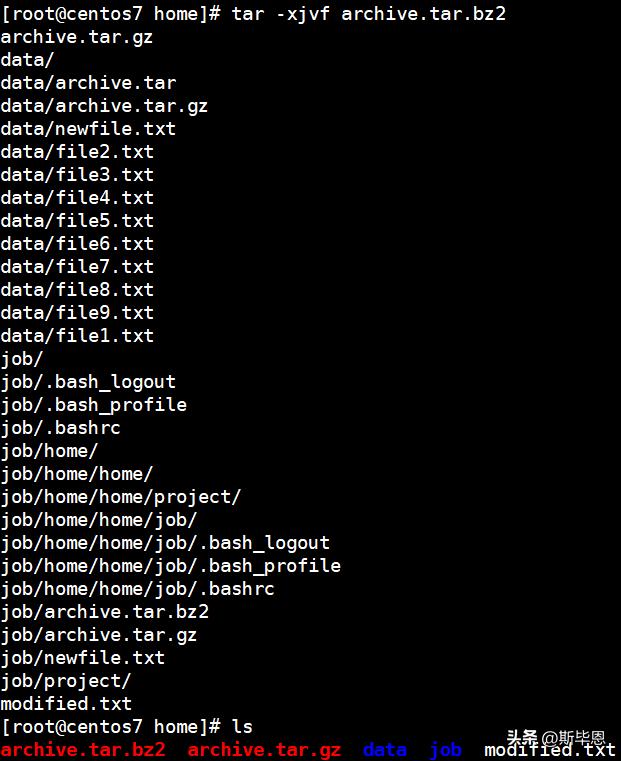 Centos7—tar 软件包参数管理插图21 Centos7—tar 软件包参数管理