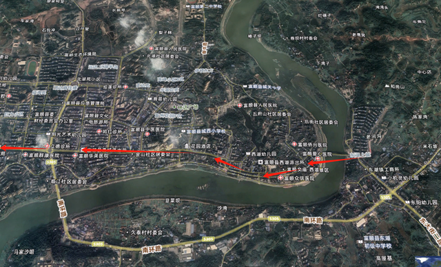 【川南F4】豆花之城千年富顺的环城路和二环路
