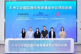 苏州市跨境电商“八个一”工程项目启用图片