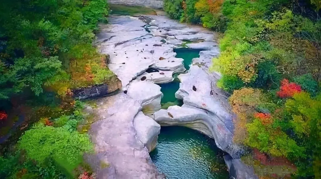 成都出发2.5h刹拢最绝红叶之城！秋色媲美九寨，一城吃够三省美食！更有山林温泉泡过瘾！