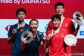 男单雄起，李诗沣2-0夺冠！国羽4金3银收官，五金店只差梁王加油了！图片