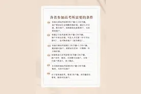 找到了！各省的高考所需条件、以及高考优势图片
