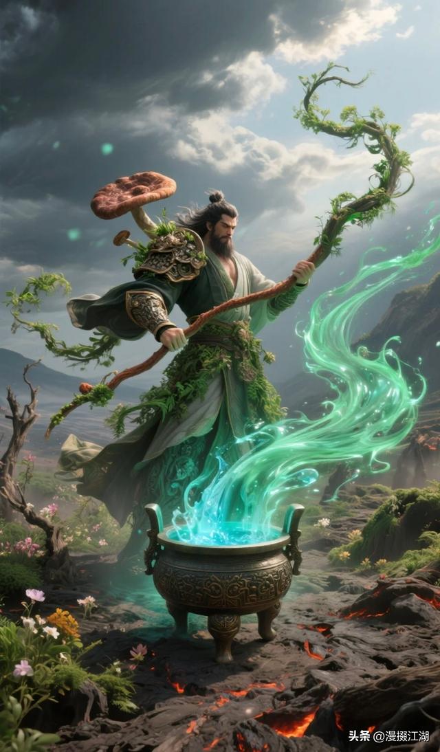 中国上古神话顶级组合套装，巨型混沌能量释放，主宰万物生灵
