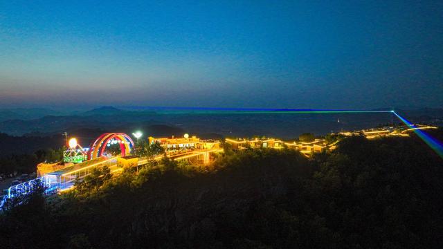 清凉度夏！宣汉新打造君塘镇南紫山星空露营基地