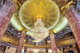 参观被称为“东方卢浮宫”的哈尔滨哈药六厂原址精美华丽办公楼图片