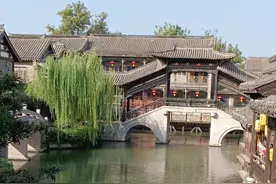 八省一市游（九）中华古水城，英雄台儿庄—山东台儿庄古城图片