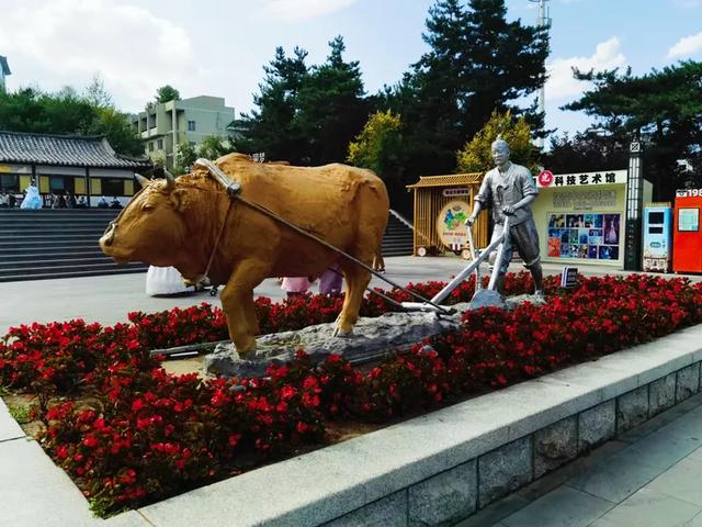 延吉市的中国朝鲜族民俗园