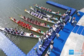 今天，三亚这场龙舟赛，超燃！图片