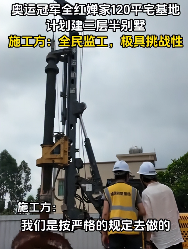 阻工大树已修剪！婵宝家建房全力加速中，网友表示祝贺与期待