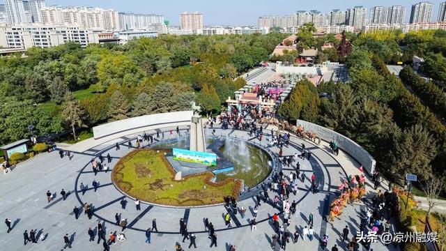 组图丨“东天山来的骆驼队”走进凉州城区