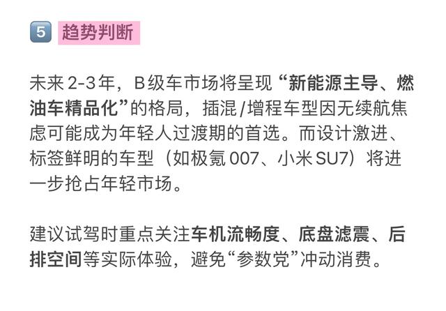 DeepSeek分析：年轻人最中意的第一辆B级车！真就“又帅又抗打”