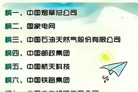 终于把“工资高待遇好的十大国企”排列出来了，收藏看看吧图片