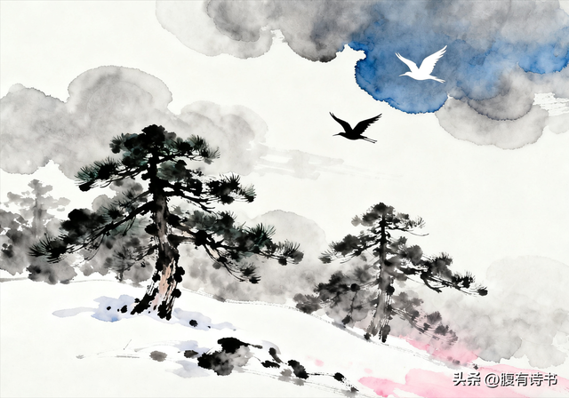 美到窒息的“云”诗词｜最后一首太绝了，亭亭雪，杳杳云，藏白鸟