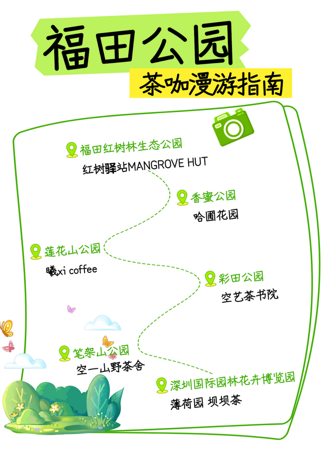 福田公园藏着的神仙小店，先藏后看！（文末福利）