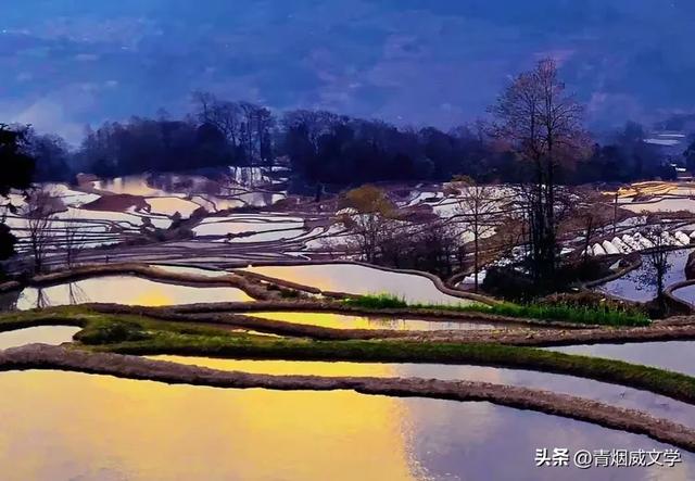 旧时光里打捞的梯田光影