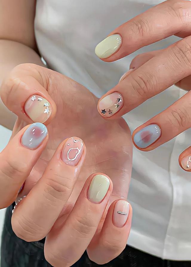 美甲分享｜公主请换美甲每一款都好美